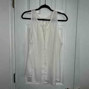 Monteau sleeveless blouse white